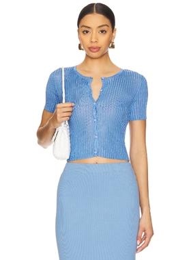 Mother of All 毛衣 蓝色 y2k辣妹风REVOLVE