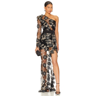 小众新品 THE 蕾丝长裙revolve时尚 WAY Zhivago