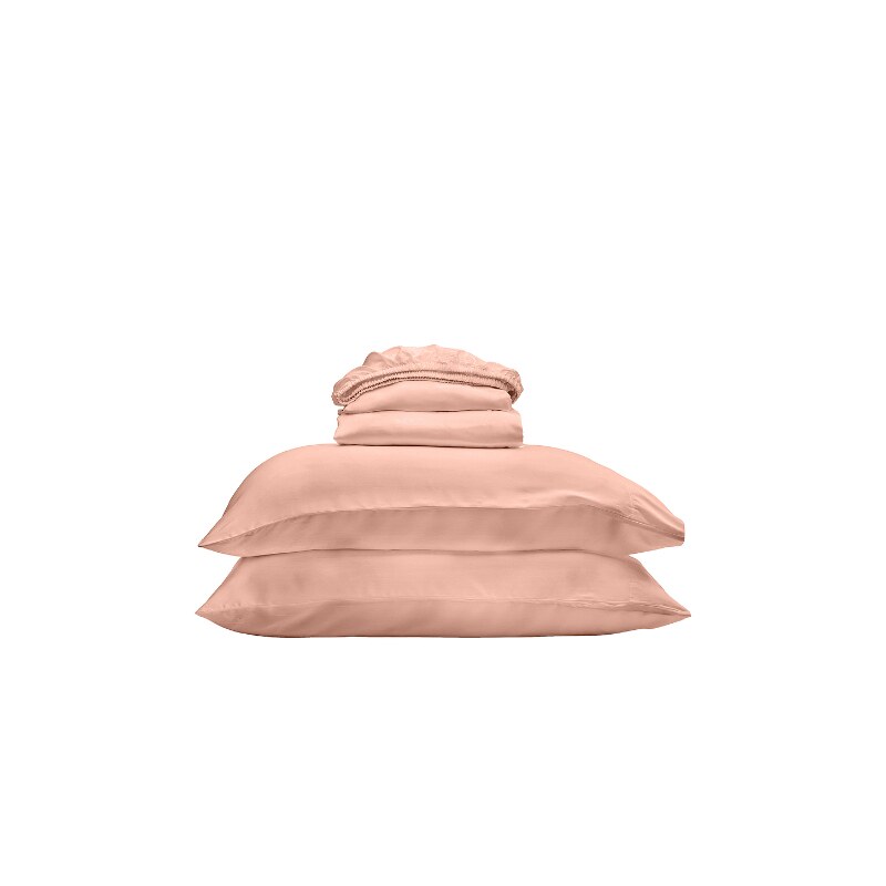 Ettitude King Luxe Cleanbamboo Sateen+ Sheet Set 粉色REVOLVE