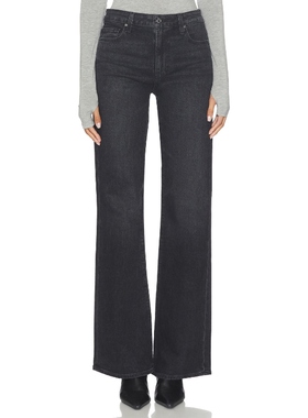 PAIGE SOFIA 靴裤 黑色 美式复古风REVOLVE小众新款