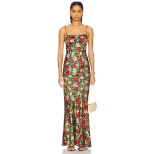 SALONI RENEE 长裙 绿色 新品 红色 REVOLVE小众 冬季