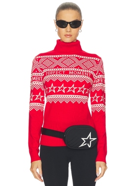 Perfect Moment HOLIDAY 毛衣 红色REVOLVE小众新款
