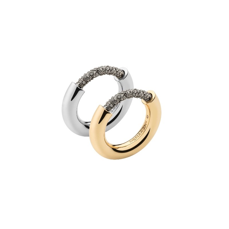 Demarson BRACIE 戒指套装 金属金色REVOLVE小众新款