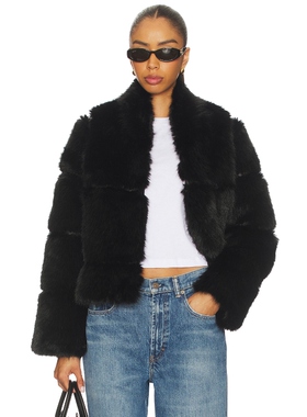 Apparis SAI 大衣 黑色 老钱风REVOLVE小众新款