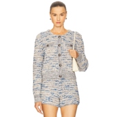 冬季 开衫 新品 Gestuz CANNIE 蓝色REVOLVE小众冬季 保暖