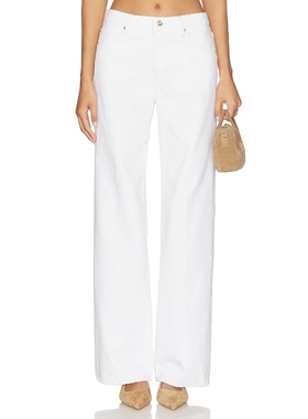 FRAME STROLL 阔腿 白色 美式复古风REVOLVE小众新款