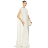 Helsa 连衣裙象牙白静奢风老钱风礼服裙REVOLVE小众新款 THE ALVA