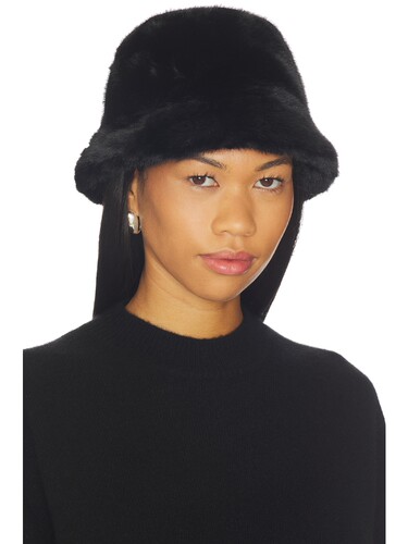 Lovers and Friends LISA 水桶帽 revolve小众新款 黑色