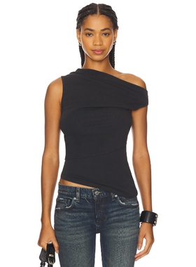 [春季新品]Free People FALL FOR 背心 黑色基础revolve小众新款