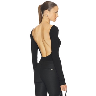 CELINE WAYS 紧身服 黑色 ALL y2k辣妹风REVOLVE小众新款 THE