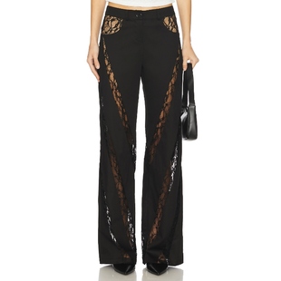 Ceren 新品 Ocak 长裤 休闲风REVOLVE小众 黑色美式 冬季