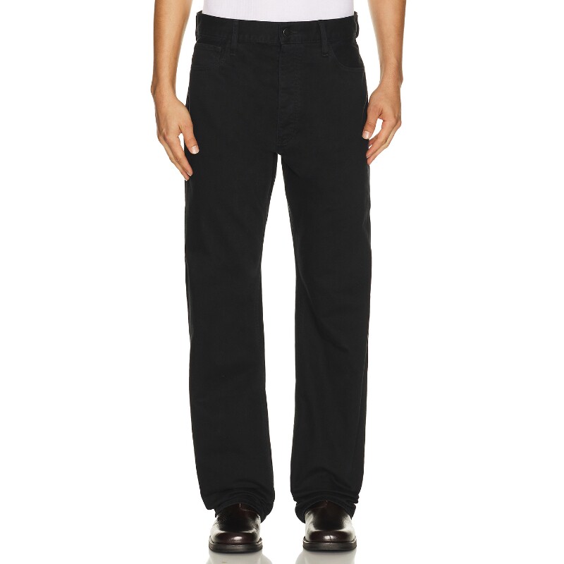 Fear of God ESSENTIALS黑色裤装通勤风早秋新品牛仔裤REVOLVE