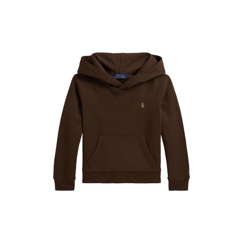 Polo Ralph Lauren棕色上装连帽休闲长袖针织衫童装REVOLVE