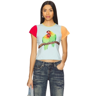 [冬季内搭]Tyler McGillivary 图案恤 辣妹风revolve小众新款