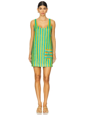 Alemais ROSANNA 连衣裙女夏 绿色REVOLVE小众新款