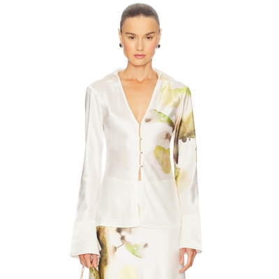 [春季新品] Acler 长袖上装白色辣妹风REVOLVE小众新款