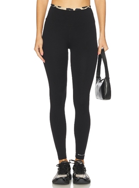 P.E Nation VITA 打底裤 黑色 运动复古风REVOLVE小众新款