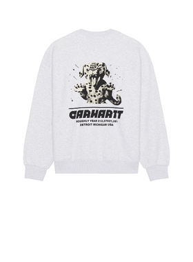 Carhartt WIP 卡哈特 运动衫 淡灰色羊毛衫REVOLVE小众新春季