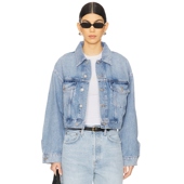 春季 美式 新品 PALMER 蓝色 AGOLDE 夹克 休闲风REVOLVE小众