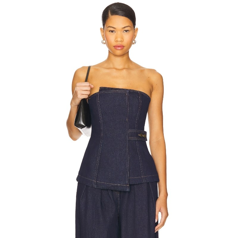 [冬季内搭]Significant Other MICAH 长袖上装蓝色辣妹风REVOLVE