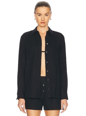 [冬季新品]Eterne CONSTANCE 上装 黑色REVOLVE小众新款