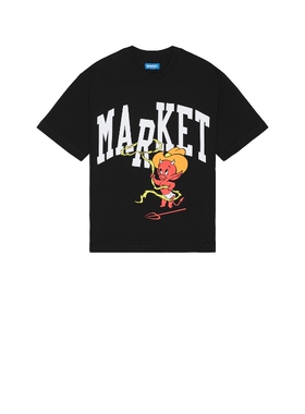 [冬季新品]Market HOT STUFF T恤 黑色REVOLVE小众