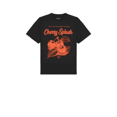 [春季新品]Philcos CHERRY SPLASH T恤 黑色REVOLVE小众
