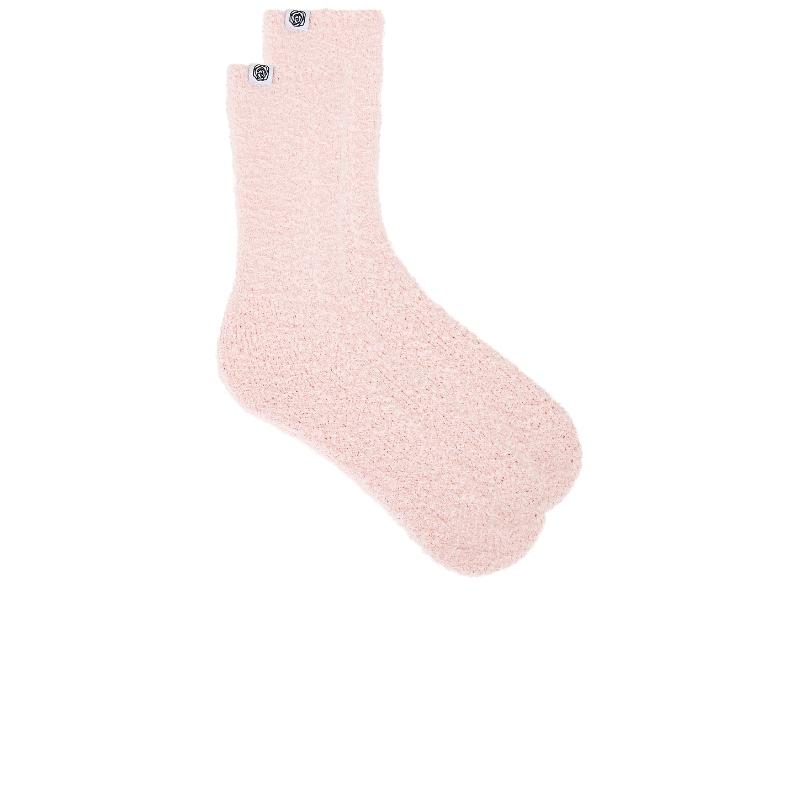 WellBeing + BeingWell PLUSH LOUNGE SOCK 短袜 粉色REVOLVE小众