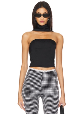 ALL THE WAYS IVY 上装 黑色 REVOLVE小众新款