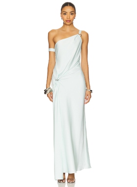 [春季新品]MISHA HORIZON 长裙 蓝色REVOLVE小众