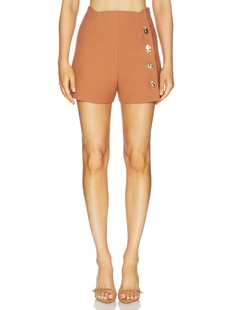Alexis XANDER 短裤 revolve小众新款 棕色