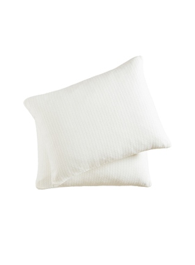 Sunday Citizen HERRINGBONE SNUG SHAM SET 套装 奶油色 REVOLVE