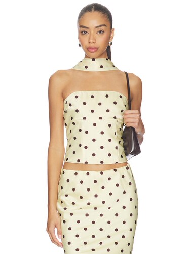 Runaway The Label BLAINE 上装 revolve小众新款 Lemon,Chocolat