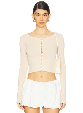 [春季新品]Lovers and Friends CIARA 开衫 米色REVOLVE小众