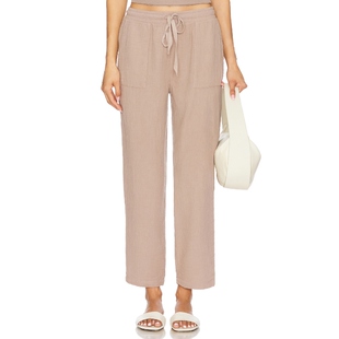 Bobi BEACH 长裤 美式 新品 灰褐色 休闲风REVOLVE小众 冬季