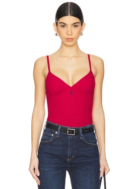 Polo Ralph Lauren Intimates 紧身服 红色REVOLVE小众新款