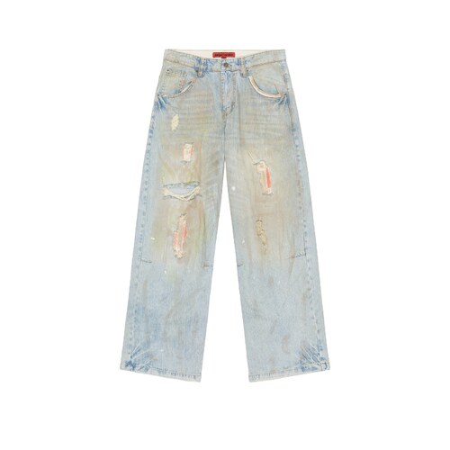 Jaded London 牛仔裤 蓝色Y2K辣妹风00’sREVOLVE小众新款