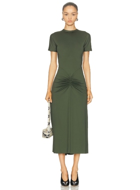 Victoria Beckham 裙子 绿色REVOLVE小众新款