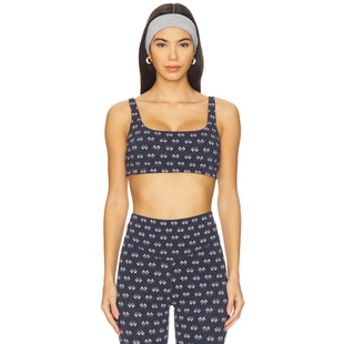 THE UPSIDE CRUZADA BRIDIE 运动胸罩 藏青色REVOLVE小众新款