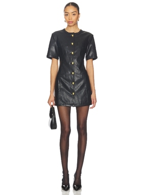 Maude Club TAYLOR 裙子 黑色REVOLVE小众新款