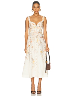 Zimmermann LUNA 裙子 revolve小众新款