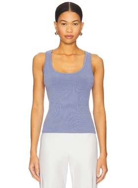 SABLYN COCO 背心上装 蓝色 y2k辣妹风REVOLVE小众新款