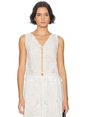 Matteau BRODERIE 上装 白色REVOLVE小众新款