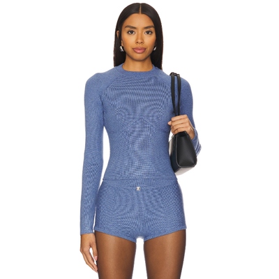 fleur du mal 上装长袖上衣 Baby BlueREVOLVE小众新款