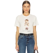 Ralph Lauren 拉夫劳伦T恤上衣白色老钱风短袖 Polo REVOLVE新款