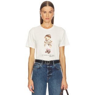 Polo Ralph Lauren 拉夫劳伦T恤上衣白色老钱风短袖REVOLVE新款