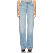 蓝色美式 复古风REVOLVE小众新款 GRLFRND 牛仔裤 春季 新品