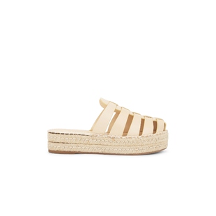 Schutz Valerie Flatform Mule 裸色REVOLVE新款女鞋