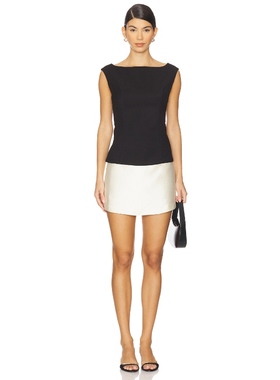 Line & Dot ISABEAU 裙子 黑色REVOLVE小众新款