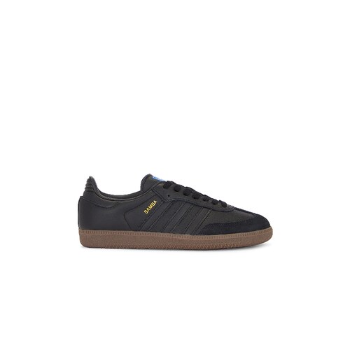 adidas Originals SAMBA OG 黑色复古风德训鞋REVOLVE新款男鞋